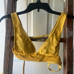 Xhilaration Sunny Yellow Bikini Top